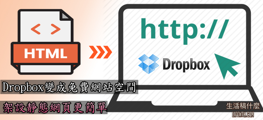 DropPages把Dropbox變成免費網站空間，架設靜態網頁更簡單